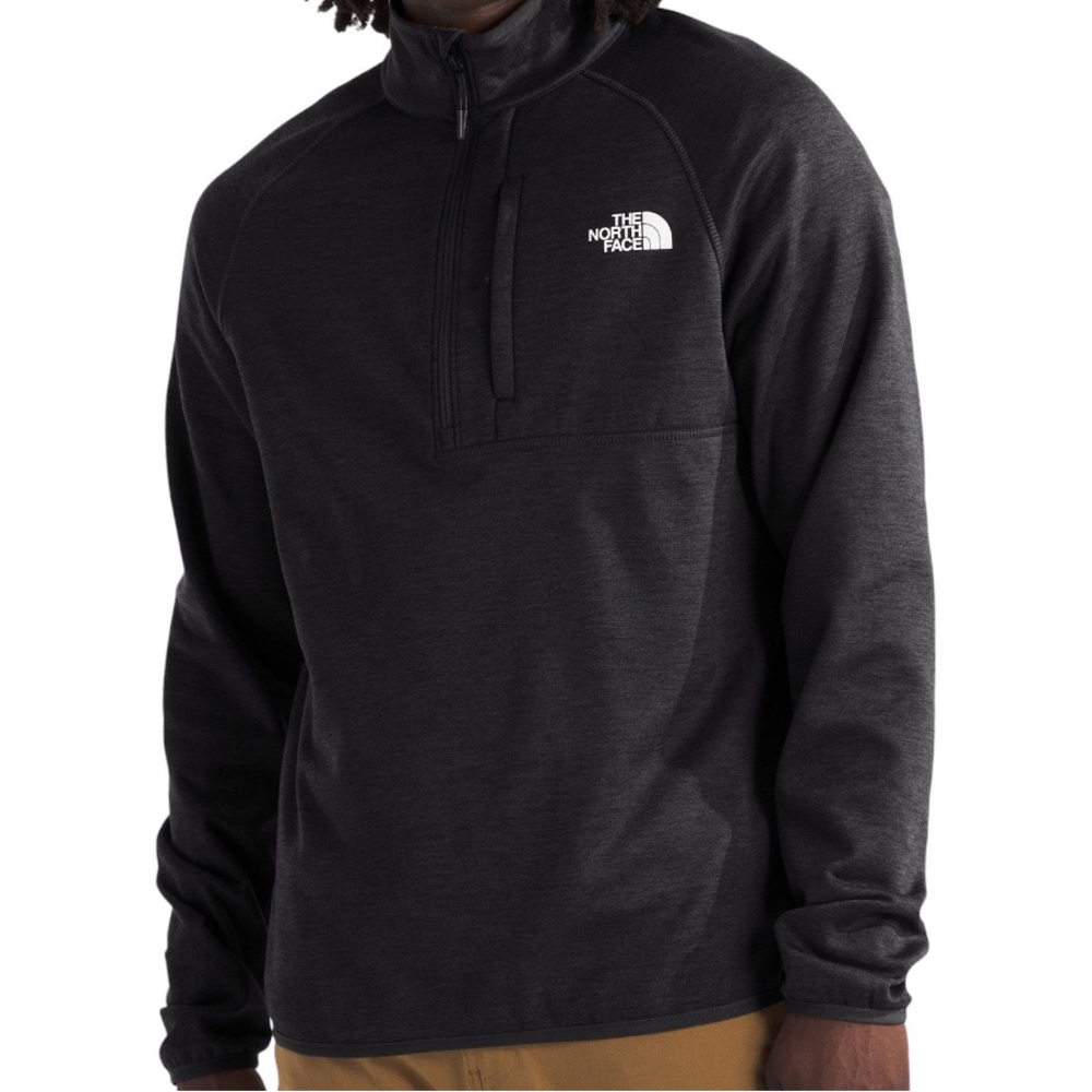 The North Face Charcoal Quarter-Zip Pullover